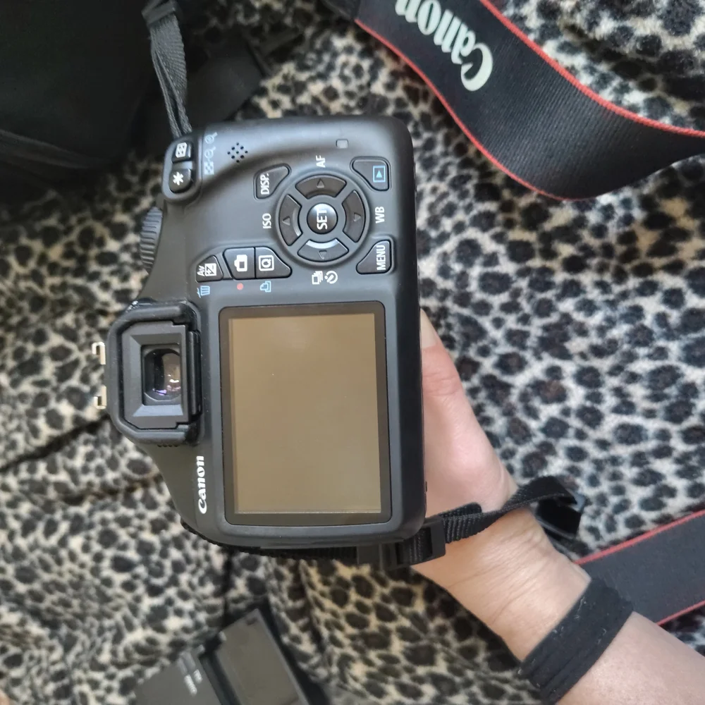Canon Black DSLR Camera